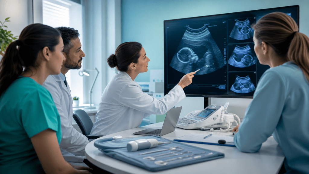 علاج الجنين داخل الرحم ومتابعة طب الجنين